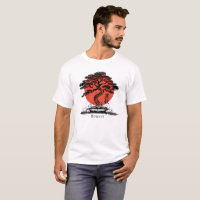 Bonsai Japanese Kanji Personalized T-Shirt