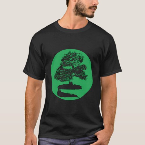 Bonsai Japanese Trees Zen Buddhist T_Shirt