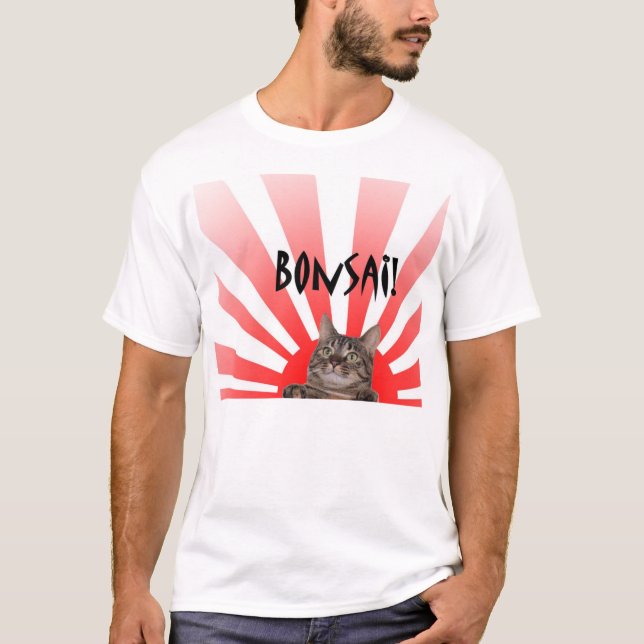 Bonsai Kittens T-Shirt (Front)