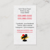 Bonsai/Landscape Business Card (Back)