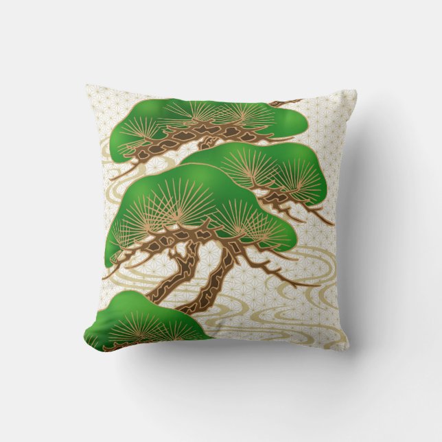 bonsai pillow japanese (Front)