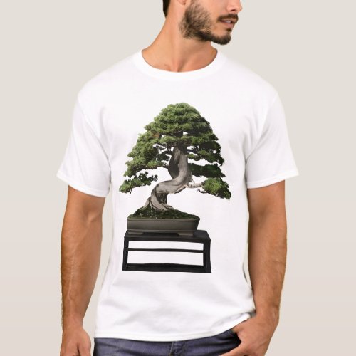 Bonsai Pine Tree T_Shirt