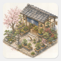 Bonsai Shop Watercolor