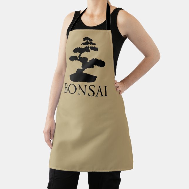 Bonsai Silhouette Apron (Insitu)