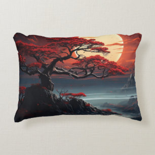 Bonsai Tree  Accent Pillow