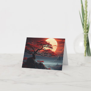 Bonsai Tree Card