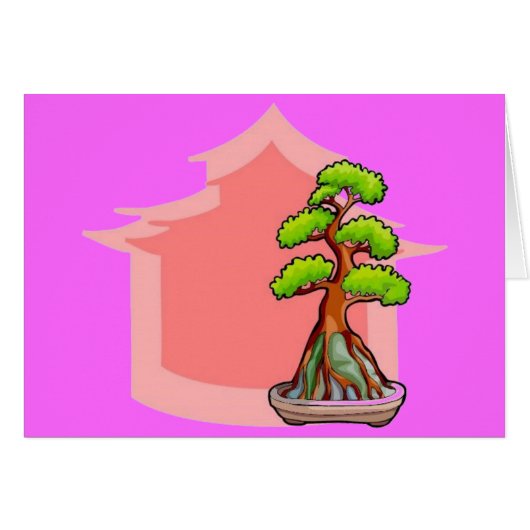 Bonsai Tree Cards (Front Horizontal)