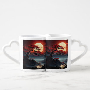 Bonsai Tree  Coffee Mug Set