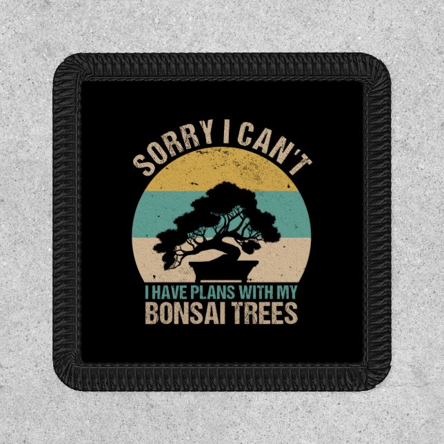 Bonsai Tree - Cool Indoor Plants Lover Gardening Patch (Front)