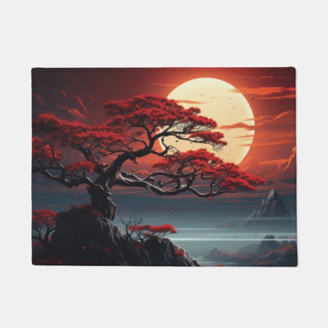 Bonsai Tree  Doormat (Front)
