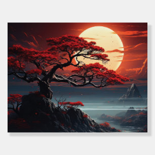 Bonsai Tree  Foam Board