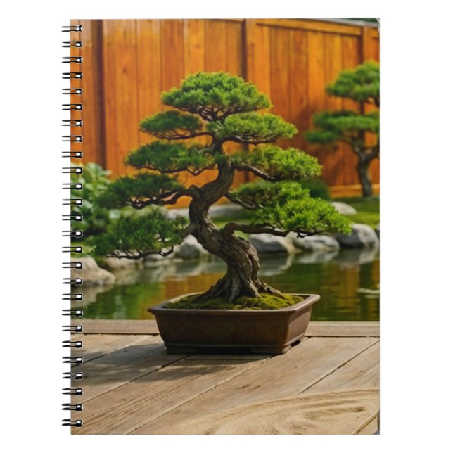 Bonsai Tree from the Dragon of Balance Notebook (Front)