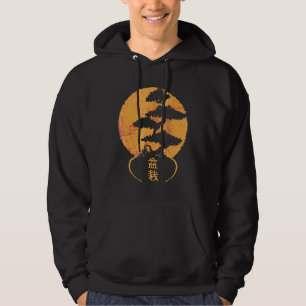 bonsai tree gift yoga lover japanese hoodie