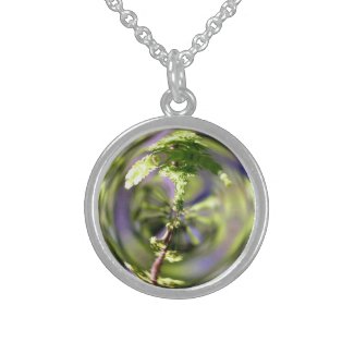 Bonsai Tree Globe Necklace