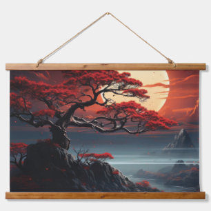 Bonsai Tree Hanging Tapestry