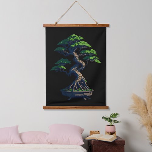 Bonsai Tree Hanging Tapestry