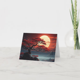 Bonsai Tree Holiday Card