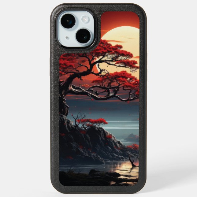 Bonsai Tree  iPhone 15 Plus Case (Back)