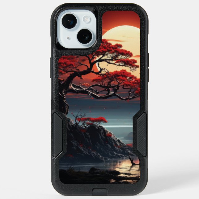 Bonsai Tree  iPhone 15 Plus Case (Back)
