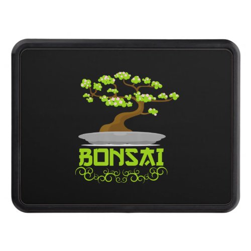 Bonsai Tree Japanese Kanji Hitch Cover