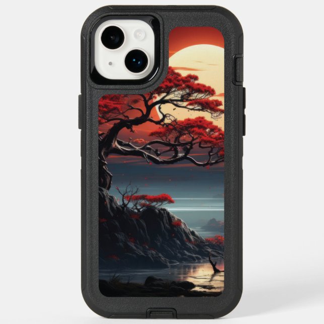 Bonsai Tree  Otterbox iPhone Case (Back)