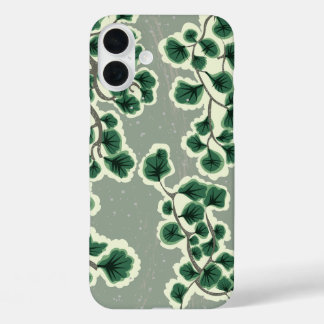 Bonsai Tree Pattern iPhone 16 Plus Case