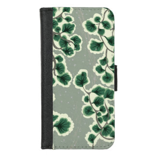 Bonsai Tree Pattern iPhone 8/7 Wallet Case
