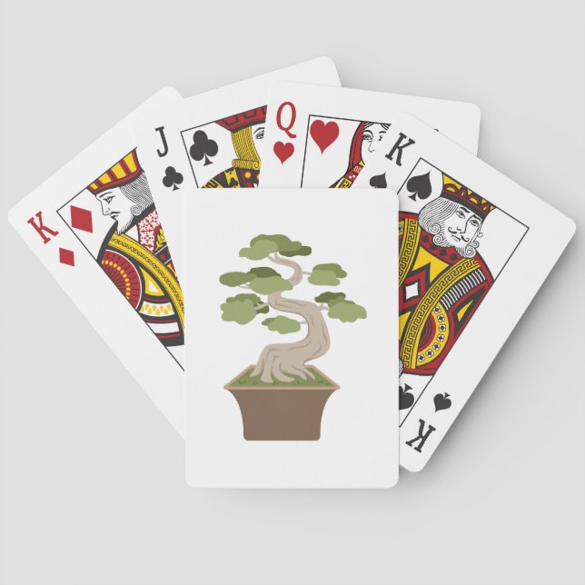 Bonsai Tree Poker Cards (Back)