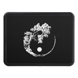 Bonsai Tree Print Zen Spirit Yin Yang Japanese Hitch Cover