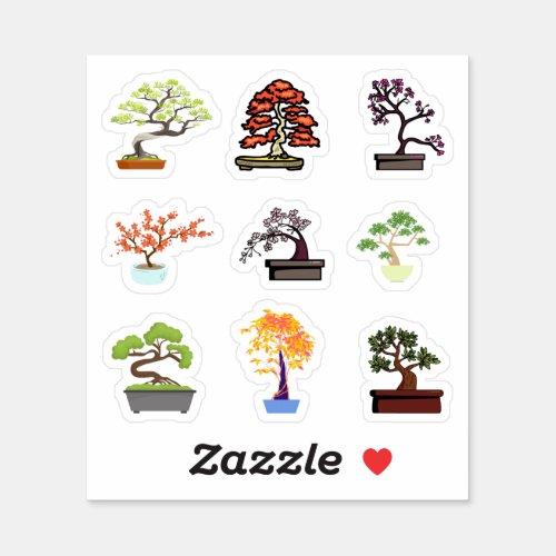 Bonsai Tree Stickers