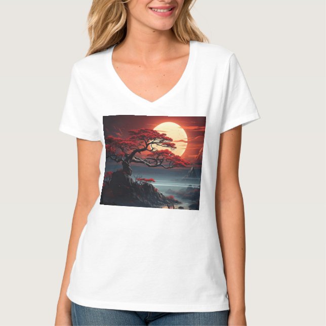 Bonsai Tree  T-Shirt (Front)