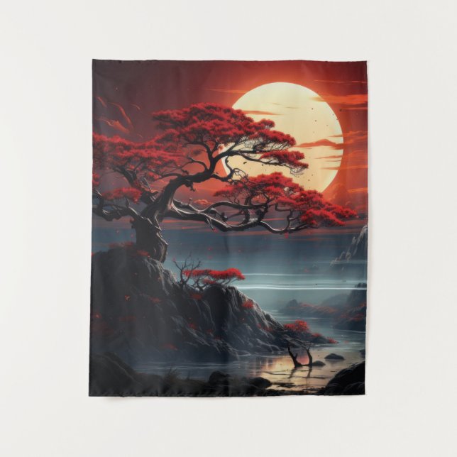Bonsai Tree  Tapestry (Front)