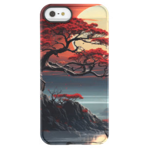 Bonsai Tree  Permafrost iPhone SE/5/5s Case