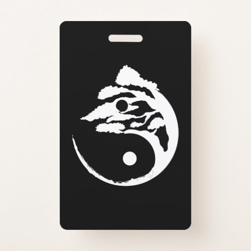 Bonsai Tree Yin_Yang Birthday Gift   All Men  Wom Badge