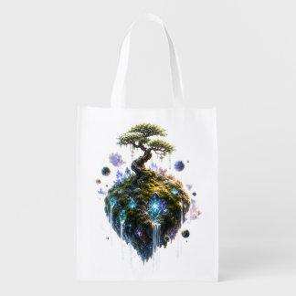 Bonsai Universe Grocery Bag