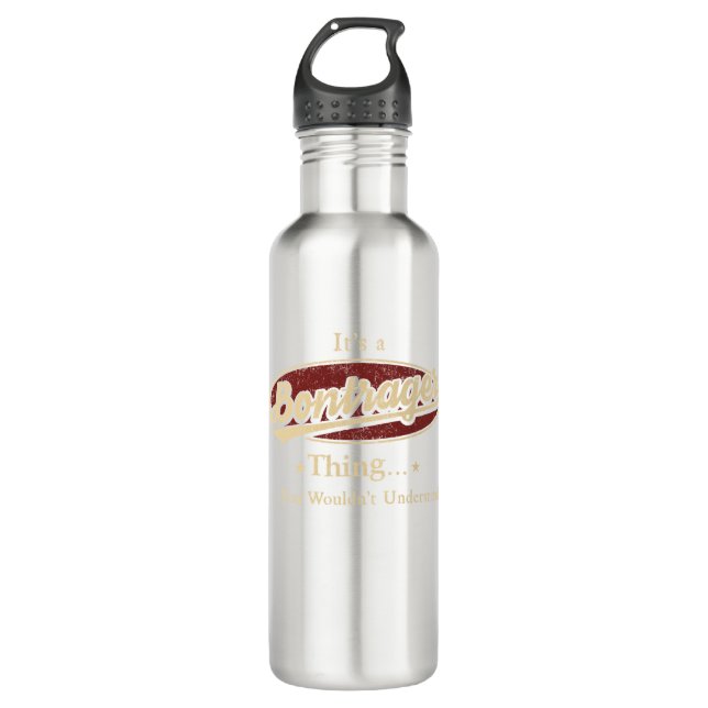 BONTRAGER water bottle, BONTRAGER water flask Stainless Steel Water Bottle (Front)