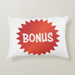 bonus accent pillow