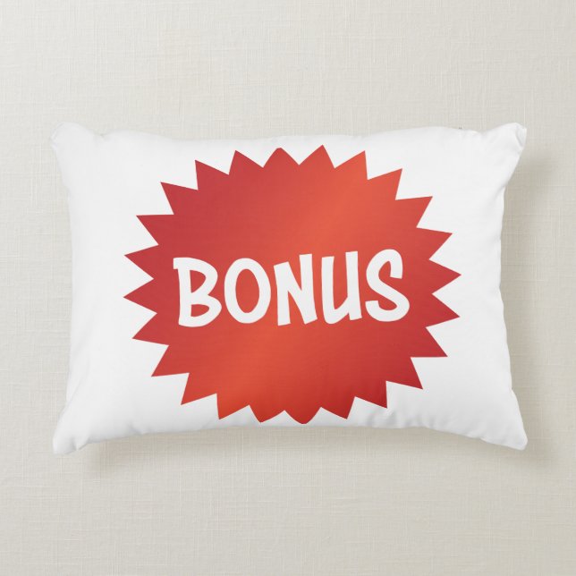 bonus accent pillow (Front)