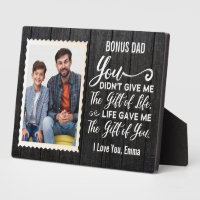 Bonus Dad Appreciation Gift Custom Name & photo