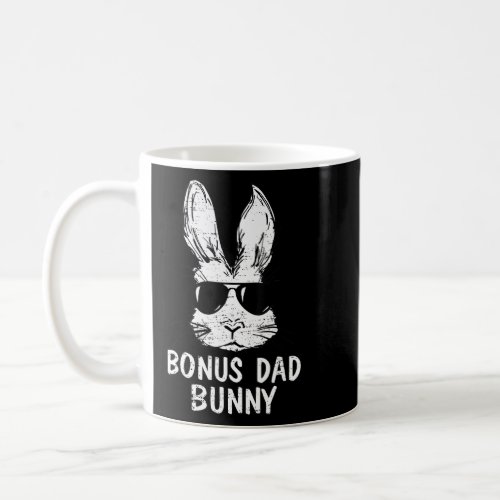 Bonus Dad Bunny Face With Sunglasses Easter Matchi Coffee Mug