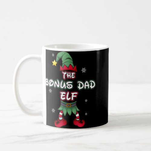 Bonus Dad Elf Christmas Pajamas Pjs Matching Famil Coffee Mug