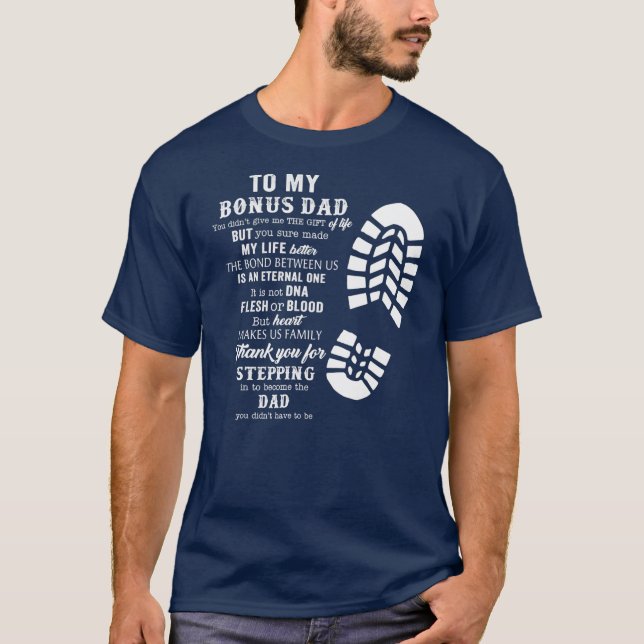 Bonus Dad Fathers Day  T-Shirt (Front)
