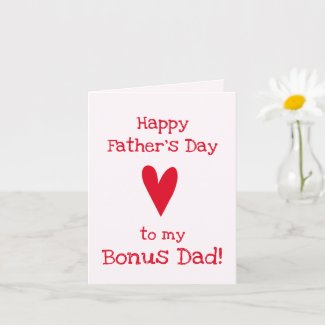 Bonus Dad! | Funny Father's Day Card