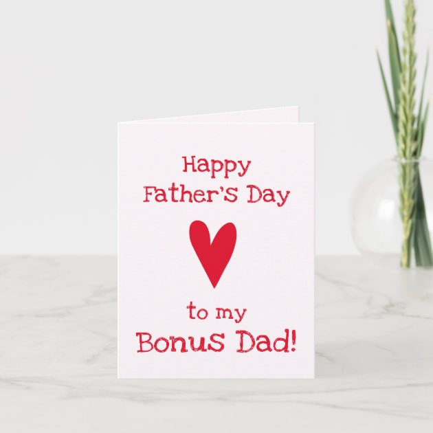 bonus dad card