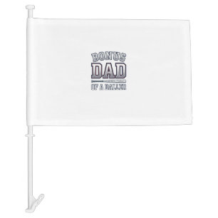 Bonus Dad of a Baller Vintage Sports Shirt Design_ Car Flag