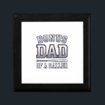 Bonus Dad of a Baller Vintage Sports Shirt Design_ Gift Box<br><div class="desc">Bonus Dad of a Baller Vintage Sports Shirt Design_1</div>