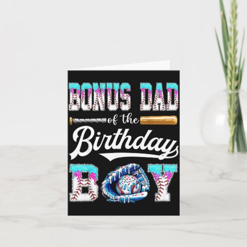Bonus Dad Of The Birthday Boy Baseball Ice Cream D