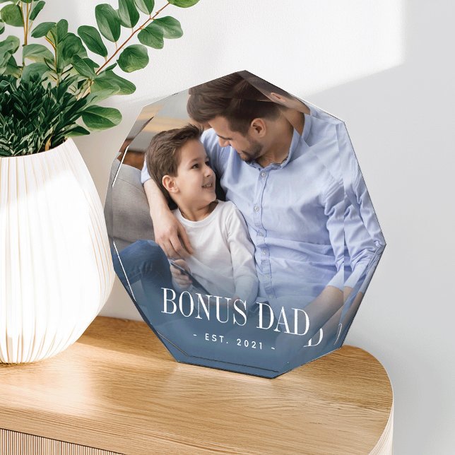 Bonus Dad Year Established Photo Block (Creator Uploaded)