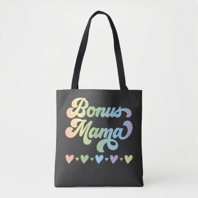 Bonus Mom - Bonus Mama Tote Bag (Front)