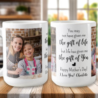 BONUS MOM Poem Custom 2 Photo Mother's Day